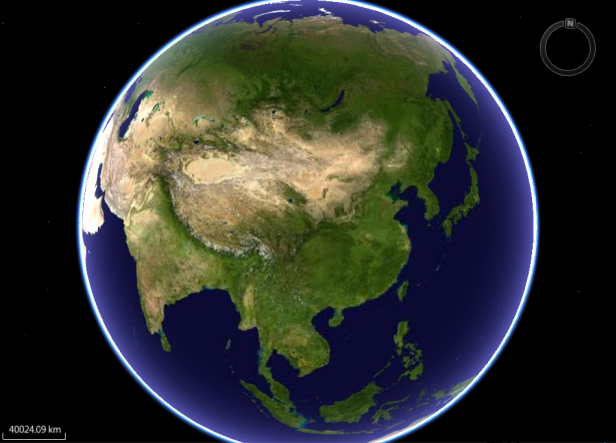 Map control and default scene